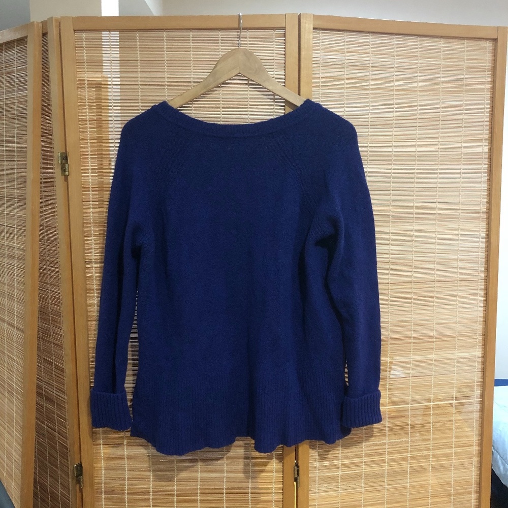 **Extra cozy** Merino wool/Alpaca High-Low - Picture 2 of 6